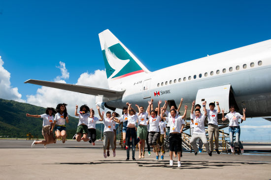 内地优秀小学员赴港参加航空梦想训练营