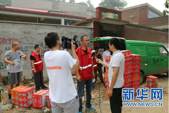 【抗洪日记】严爱国：城市“暖心人”灾区献爱心