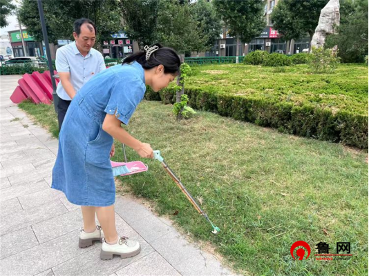 【迎七一 强党性 建新功】德州市陵城区糜镇明德小学党支部组织开展志愿服务活动