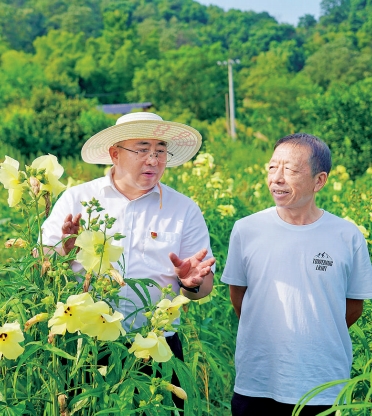 江西萍乡市湘东区湘东镇巨源村：矿山修复 产业融合丰垄亩